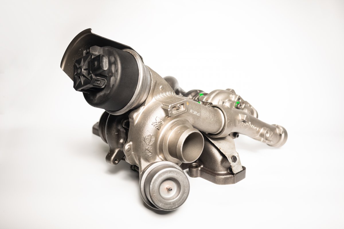 Renoviert turbolader BorgWarner 10009880098